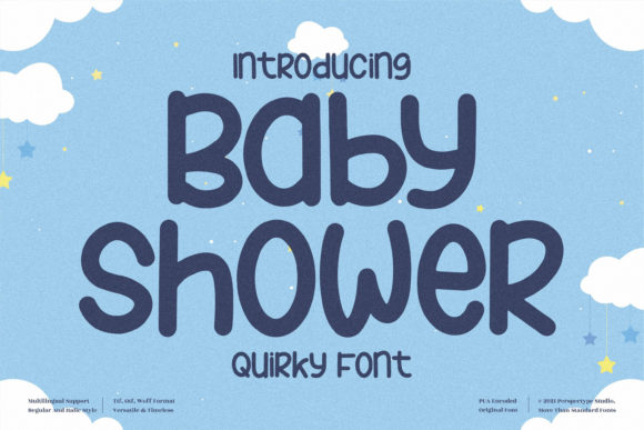 A Maker's Review of the Baby Shower Font