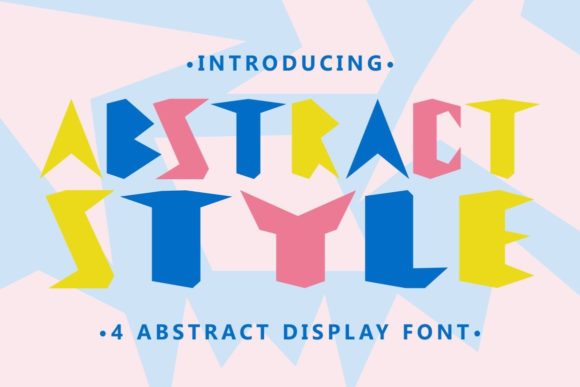 Abstract Style Font: A Maker's Creative Adventure