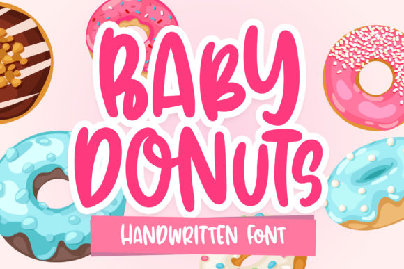 Baby Donuts: A Sweet Display Font for Makers