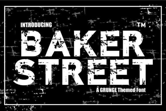 Baker Street: A Bold Display Font for Dynamic Editorial Layouts