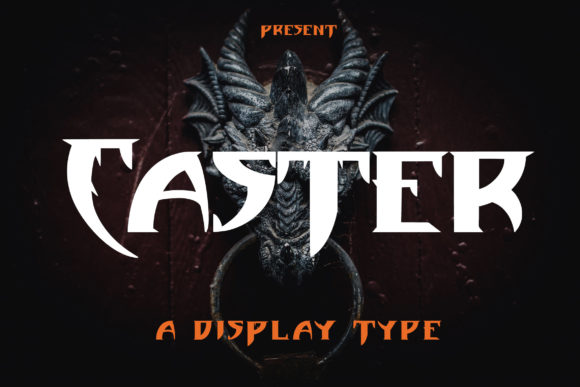 Caster: A Bold Display Font for Modern Business Branding