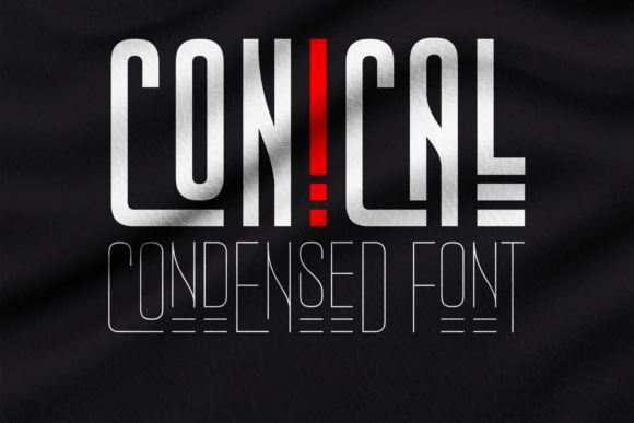 Conical Font: A Futuristic Display Typeface for Modern Campaigns