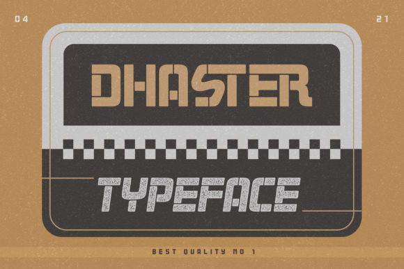 Dhaster Font: A Bold Choice for Digital Branding