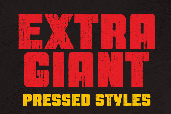 Extra Giant Font for Modern Web Design and Bold Branding