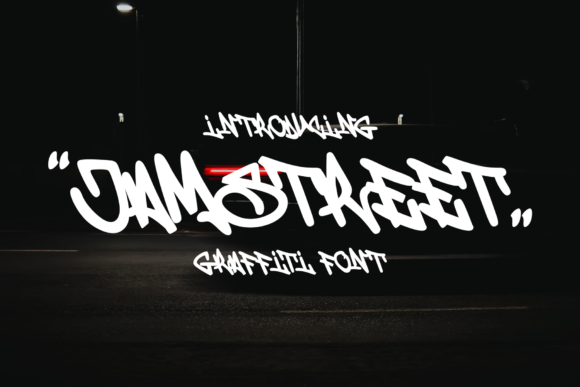Jamstreet: A Bold Graffiti Font for Editorial Designs