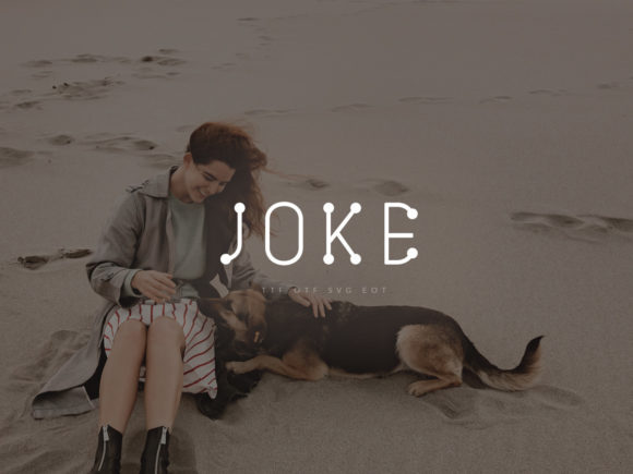 Joke: A Polished Display Font for Professional Branding