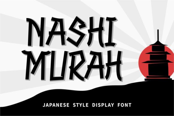 Nashi Murah: A Display Font for Professional Branding