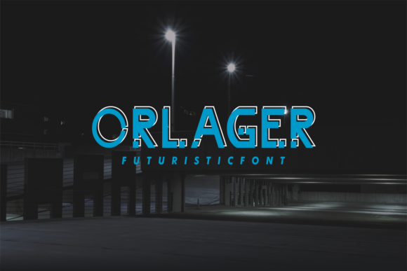 Orlager: A Modern Font for Editorial Design