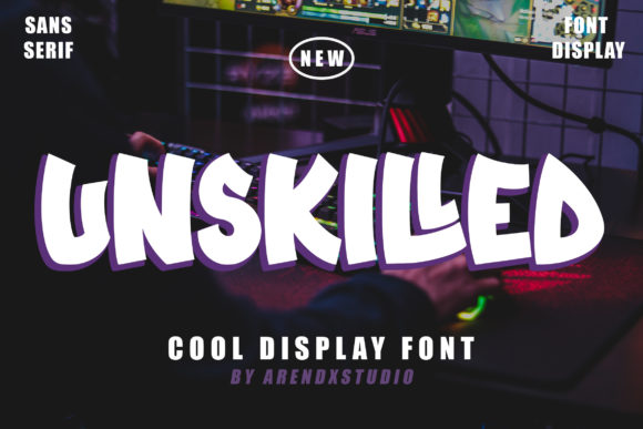 Reviewing Unskilled: A Bold Display Font for Real-World Branding