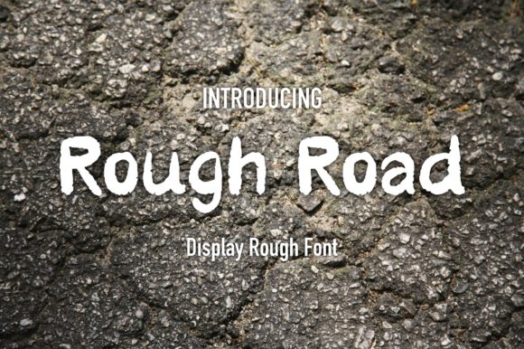 Rough Road Font: The Bold Display Typeface for Campaign Impact