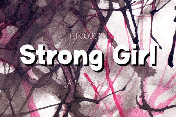Strong Girl Font: A Versatile Display Typeface for Editorial Design