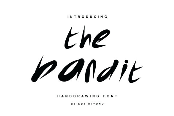 The Bandit Display Font for Urban Art Branding