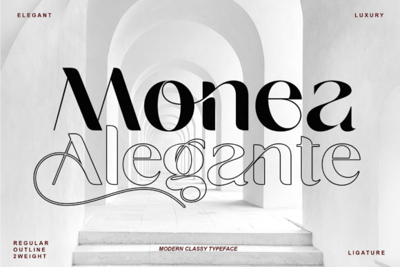 The Monea Alegante Font for Marketing Impact