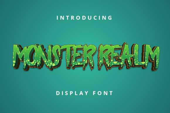 The Monster Realm Font: A Bold Asset for Modern Marketing