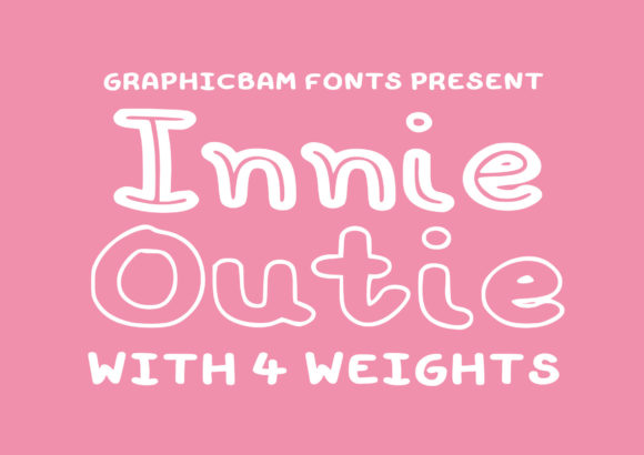 Using the Innie Outie Display Font for a Friendly Web Project